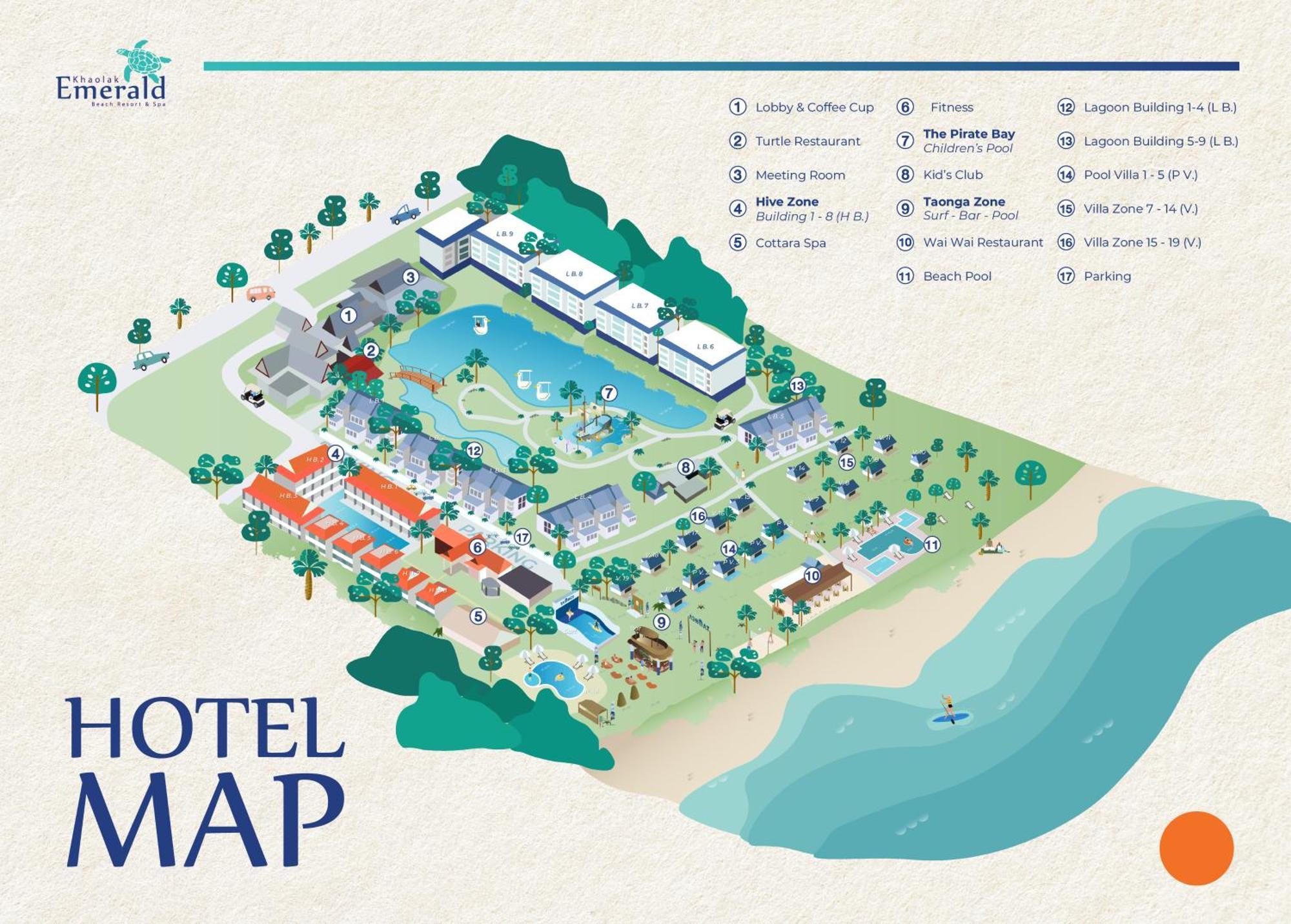 Khaolak Emerald Beach Resort And Spa خاو لاك المظهر الخارجي الصورة